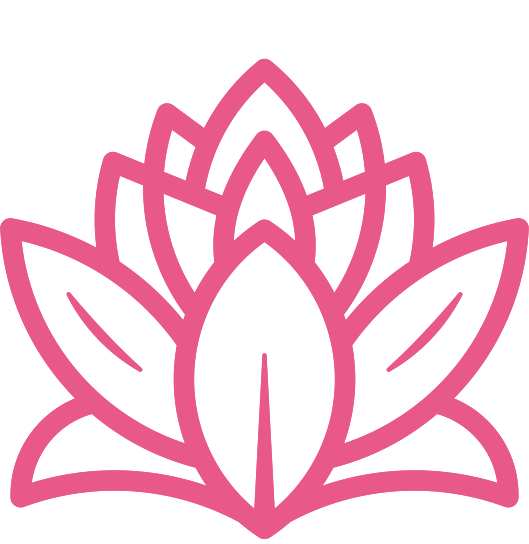 Pink lotus illustration